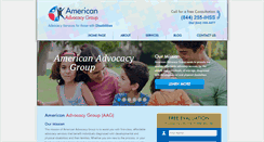 Desktop Screenshot of americanadvocacygroup.com